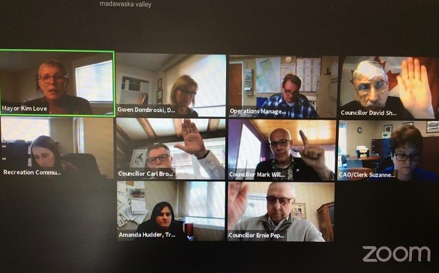 MV Council holds first YouTube meeting