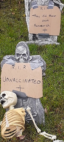 tombstones