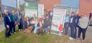 Progress towards local healthcare goal of $2.15 million on new thermometer
